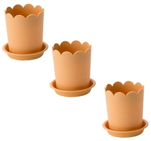 HEMOTON 3sets Vasi Di in Plastica Di Vasi Per Piantare Bonsai Da Per Piante Robuste e Pratici Da Usare