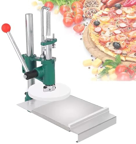 Sfogliatrice manuale per impasto, Macchina per la stampa per pasta per pizza manuale, Pressa per impasto commerciale, Appiattimento per impasto per pizza, Macchina per pasta per pizza da cucina in