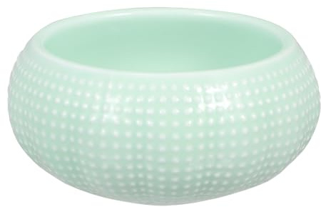 UKCOCO Cuenco de Cerámica para Condimentos, Pequeño y Ligero, Cuenco Creativo para Erizo de Mar y Caviar, Porta Salsas Versátil para Cocina, Restaurante y Hogar, Recipiente Seguro y
