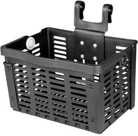 perfk Panier de vélo, Porte-Bagages léger, Sacoche Pliable, Panier à légumes, Support pour Animaux de Compagnie, vélo de Route, pour Chien