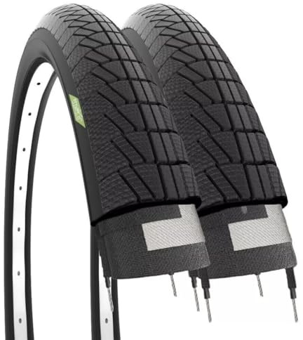 2 COPERTONI 16 X 1.75 (47-305) PER BICI 16 | PNEUMATICI STRADALI NERI IN GOMMA BIKE BICICLETTA