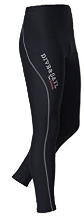 Dive & Sail Pantalon de plongée en néoprène pour homme et femme, 1,5 mm, gris, grand