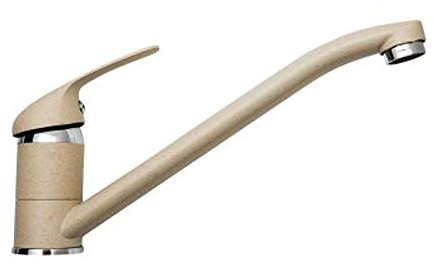 Pyramis 090918301 robinet d'évier de cuisine avec un bec fixe et en granite à partir de Asalia – Beige sable