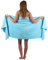 Betz Saunatuch XXL Badetuch Liegetuch Strandlaken Saunahandtuch Premium Frottee 100% Baumwolle Größe 70 x 200 cm Farbe türkis