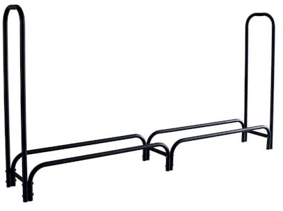 Oxeo Range bûches - Range Bois - 244 cm - Capacité de Stockage : 300 kg intérieur ou extérieur