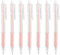 Penna da taglio per Scrapbooking, Utensile Taglio Artigianale, Bisturi Penna per Scrapbooking Creativo retrattile Scrapbooking Fai da Te Album Goffratura invece di bisturi Rosa 7 Pezzi