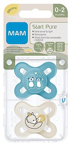 MAM Start Pure 0-2 Months, Pack of 2