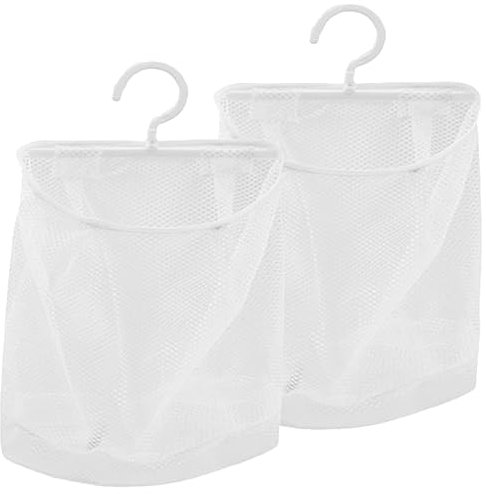 PRETYZOOM Set Di Sacchi A Rete Per Riporre Oggetti Sacchi A Rete Per Bucato Sacchi A Rete Per La Casa Bianchi