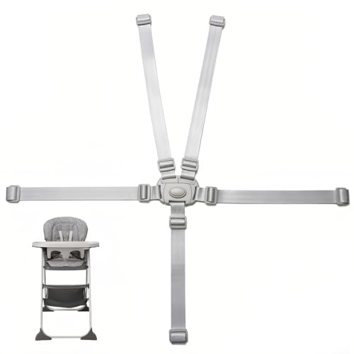 CATOR 1 Pcs Arnes Seguridad Silla Niño, Cinturón de Seguridad para Bebé, Arnés de Seguridad de 5 Puntos para Niños y Niños, Correa Segura para Silla trona
