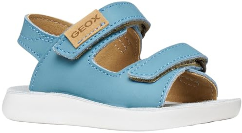Geox B Sandal Lightfloppy, Sandalia Bebé-Niños, Azul Celeste, 21 EU