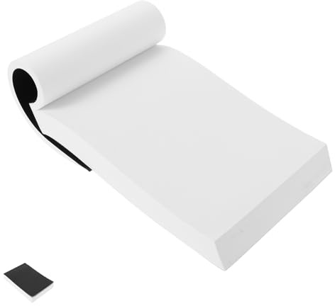 DIYEAH Carnet de Croquis D’animation à Feuilles Blanches, Couverture Kraft Noire, Format Petit, Livre à Rabats pour Création de Dessins Animés, Bande Dessinée et Dessin Créatif, Papier