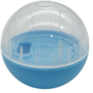 YIUPEDRFG Pelota interactiva de golosinas para perros, dispensador de comida lento para mascotas, juguetes divertidos para perros y gatos con modelos salida comida ajustables, juguetes ajustables para