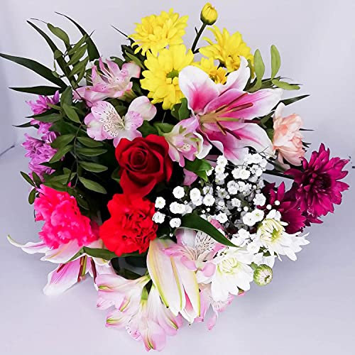 EL JARDÍ D´ESTHER-Ramo de flores naturales a domicilio-Flores frescas-Entrega gratis en 24 horas de Lunes a Sábado-Tarjeta dedicatoria-Estrella