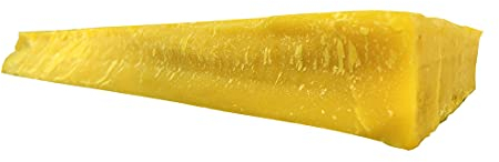 BIENE24.DE 1 KG Bienenwachs Blockwachs Wachs zum Kerzengießen, Basteln, Kunst, Kosmetik, Kerzen