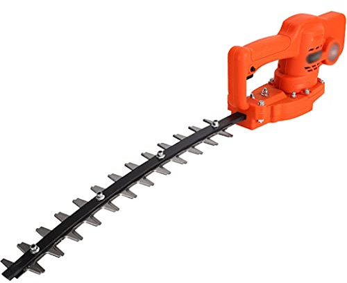 YHRJ Recortasetos Manual Cortasetos eléctrico sin escobillas, Recortadora de Mano Recargable de Doble Hoja, Poda de arbustos portátil de 24 V para Calle Lateral del Patio