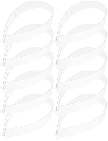 100PCS Clear Collar Stays for Men’s Dress Shirts – Plastic Shirt Collar Inserts for Support & Stiffness Tabs Fixing Strips for Business Weddings and Formal Events