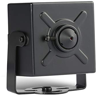 REVODATA 5MP POE IP Cam, obiettivo pinhole da 3,7 mm (70°FOV) Mini telecamera di sicurezza di sorveglianza Ultra HD, rilevamento del movimento, app per PC/telefono (I706-2-P)