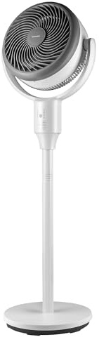 Daewoo Pedestal Circulation Fan with Remote Control, Adjustable Height Oscillating Floor Fan with Timer & Essential Oil Diffuser, 3 Speed Quiet Standing Cooling Fan for Home, Bedroom, Office