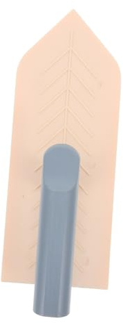 DEARMAMY Llana de Acabado Plana de Plástico con Mango Ergonómico para Enlucido, Herramienta Manual para Aplicar Yeso en Paredes, Resistente y Fácil de Limpiar, Uso Profesional