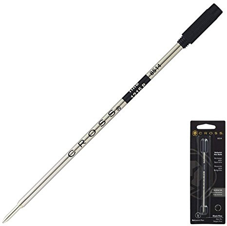 Cross Standard Fine Ball Pen Refill - Black (Pack of 6)