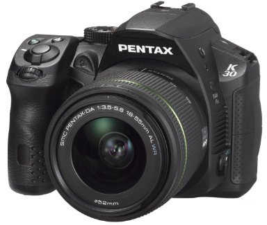 Pentax K-30 Appareil photo numérique Reflex 16.28 Mpix Kit Objectif 18-55 mm Noir