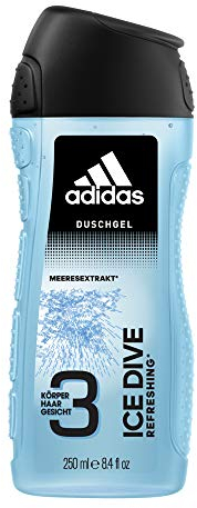 adidas Ice Dive for Men 3-in-1 Shower Gel 250 ml