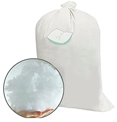 SuperKissen24. Silikon Polyester Watte - hochflauschig Kissenfüllung - Stopfwatte - Füllmaterial für Kissen - Bastelwatte - Füllwatte - 3 KG