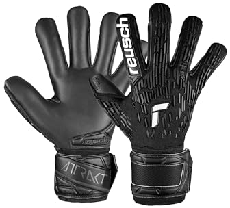 Reusch Attrakt Freegel Infinity Finger Support Flexible und schützende Torwarthandschuhe Herren und Frauen für Erwachsene mit Fingerprotektion perfekt geeignet für Kunstrasen