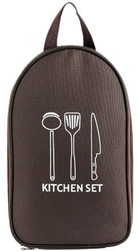 HiyyFloy De Rangement De Vaisselle De Camping, À Couverts D'extérieur, De Rangement D'argenterie, Organisateur D'ustensiles De, Pochette De Rangement D'ustensiles De Cuisine