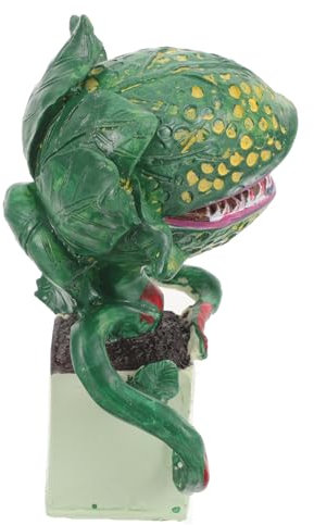 PHENOFICE 1stk Halloween-Dekoration Künstliche Pflanzen Rasenblumenornamente Halloween- -Spielzeug Gruselige Rasendeko Halloween-Spielzeug Horror-gartendekoration Feenfigur Harz Green