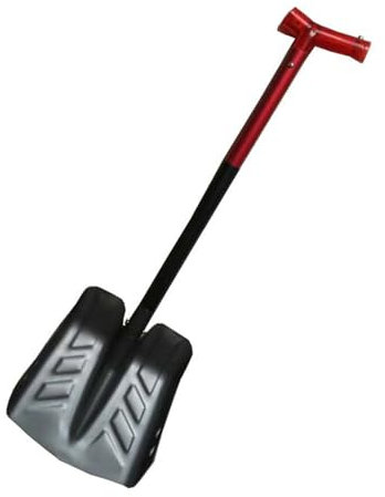 LuminescentDream Pala Nieve Pala de Nieve Plegable Pala de Emergencia Plegable telescópica de Invierno de Aluminio Pala de Nieve Ajustable Portátil Ligera Camping y Actividades al Aire Libre