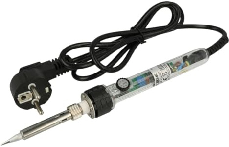 Saldatore a Stilo Elettrico Professionale, Temperatura Regolabile, con Cavo di Alimentazione Saldatura a Stagno Temperatura Regolabile 200℃〜500℃ EM-708N
