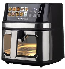 Melchioni Family | GAIA PLUS Friggitrice ad Aria con Doppia Resistenza da 8L