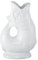 Gluggle Jug, White, Large (8.5-Inch) by Wade Ceramics