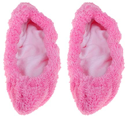 CUTICATE Kufenschoner Schlittschuhe Eiskunstlaufen Frottee Blade Guard Kufenschutz Kufenstrumpf - M Pink