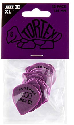 Dunlop Plettri Tortex Jazz III, XL, 1.14 mm