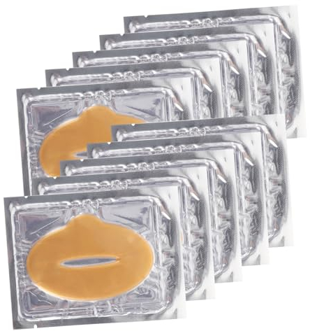 MAGICLULU Lippenmasken Feuchtigkeitsspendende Lippenmasken Lippengelpads Kosmetikprodukt Unter-mund-pflaster