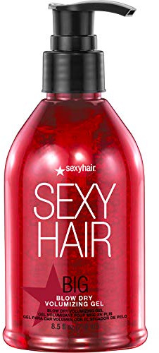 SexyHair Big Blow Dry Volumizing Gel| Added Volume with Hold | Up to 72 Hours of Humidity Resistance | All Hair Types, 8.5 Fl Oz (Pack of 1)