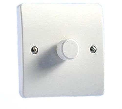 MK Logic Plus K1501 WHILV 2 way Low Voltage Dimmer, 1gang, 500W/400VA