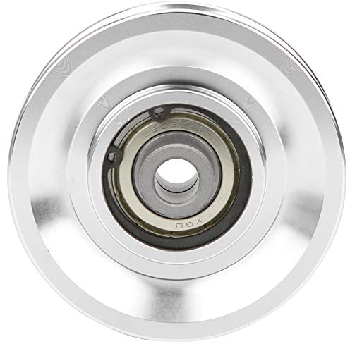 Alomejor Fitness Pulley 70 80mm Universal Bearing Pulley Wheel for Gym Fitness Equipment Cable Machine Wearproof Spare Part(80mm)