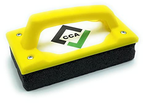 CCA Carborundum Levelling Flooring Stone. 24 grit Grinding Block rubbing Stone, for Smoothing Out Screed