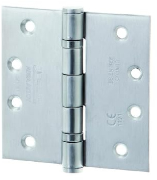Tesa Assa Abloy BISCFCEM443IS01 Bisagras De Acero Inoxidable Para Puertas Cortafuego Certificadas Inoxidable 102 x 102 x 3 mm AISI 201