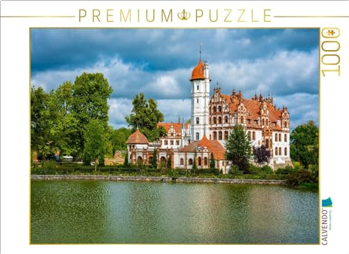 CALVENDO Puzzle Schloss in Basedow | 1000 Teile Lege-Größe 64 x 48 cm Foto-Puzzle für glückliche Stunden