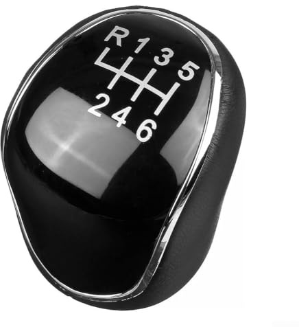 ZYWUOY Pomo de palanca de cambios de 6 velocidades para Ford Mondeo, S-Max, C-Max, Focus