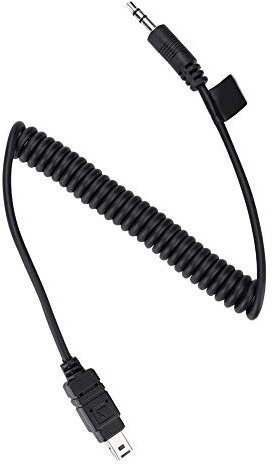 Cable de Obturador MC-DC2, Cable de conexión del Disparador Remoto de la cámara de 0,5 m Cable de Control Remoto Cable de Control Remoto Disparador de Flash Conectar Cable de