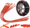 20 Pcs Snow Grips For Cars, Snow Tire Straps, Anti Skid Snow Chains For Car Winter Tire Wheels Chain, Winter Tyres Chain