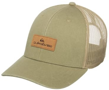 Quiksilver Mens Decades Cotton H Trucker Cap, Seneca Rock