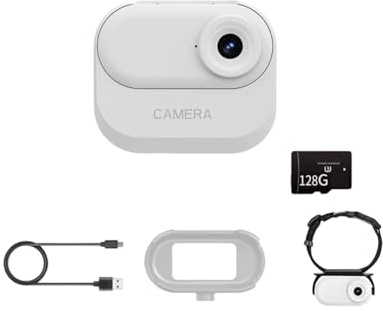 BABIBAOBEI Attraente Macchina Fotografica di Ricarica Piccola 1080P Full 720P Dispositivo Indossabile Per Animali E Escursioni All'aperto Registrazione Video Con Scheda di Memoria 128GB Ciclismo