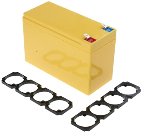 Bärbart ABS-batteriskydd säkert batterihölje passar för 32650/32700 batterier