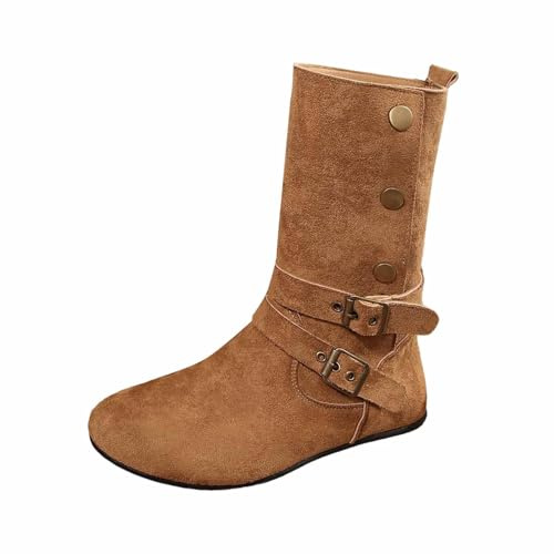 Zapatos medievales, botas de vaquero para mujer, zapatos descalzos, botines, botines planos, zapatos de escalada, resistentes, impermeables, antideslizantes